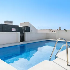 Picasso With Swimming Pool And Parking In The Center! , Malaga Spain